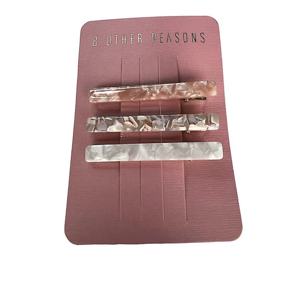 8 Other Reasons Resin Barrette NWT - Picture 3 of 8
